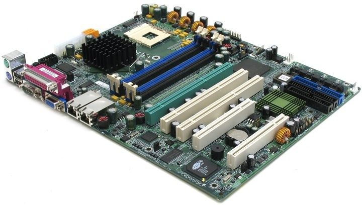 Материнская плата SuperMicro P4SCT+ iE7210 mPGA478 4xDDR400 6SATA U100 3x66MHzPCI-X 2xPCI SVGA ATX-P4SCT+(NEW)