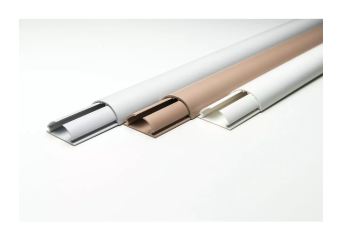 Кабель-канал полукруглый Уфакор АРКА 20*12*2000, белый (СT2012WHT)