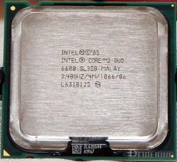 Процессор Intel BX80557E6600 Core 2 Duo E6600 2400Mhz (2x2048/1066/1.225v) LGA775 Conroe-BX80557E6600(NEW)