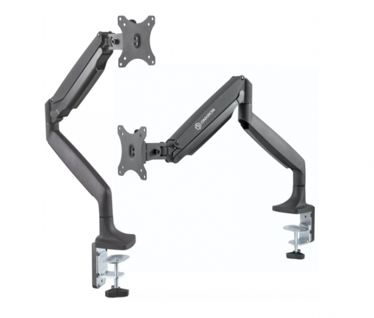 Кронштейн для мониторов Onkron G100 белый 13"-32" макс.9кг настольный поворот и наклон верт.перемещ.