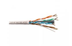 Кабель U/UTP4 cat.6 NETKO, 4 пары,23 AWG BC,PVC, indoor, 305м