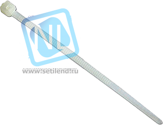 Стяжка нейлоновая неоткрывающаяся, 200x7,6 мм, 100шт