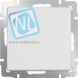 WL01-SW-1G / Выключатель одноклавишный (белый)