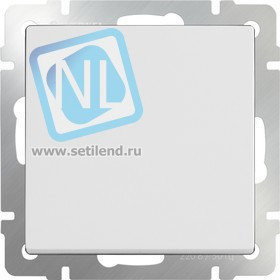 WL01-SW-1G / Выключатель одноклавишный (белый)