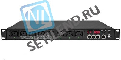 Управляемый блок розеток Tesla Power серии PRO 12 портов, горизонтальный монтаж