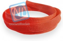 ПСП 32х40 ( полиэтилен ПЭНД), красный, 5м, Защитная оплетка, диаметр от 32 до 40 мм