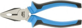 16996, Плоскогубцы комбинированные 160 мм, хром-ванадий, двухкомпонентные рукоятки
