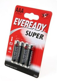 EVEREADY R03 Super HD BL4, Элемент питания