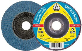 КЛТ KLINGSPOR SMT 626 Supra 125X22 P60 (321695) выпуклый, по стали