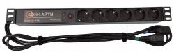 Блок розеток с АВР BONCH-ATS/PDU 8A-6S-C14/C14