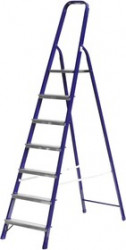 38803-07, Лестница-стремянка СИБИН стальная, 7 ступеней, 145 см