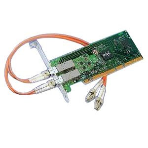PWLA8492MFBLK5 PRO/1000 MF Dual Port i82546GB 2x1000Base-SX 2x1GB/s Fiber Channel PCI/PCI-X