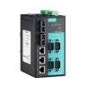 NPort S8455I-SS-SC 4-портовый преобразователь RS-232/422/485 в Ethernet cо встроенным Ethernet-коммутатором