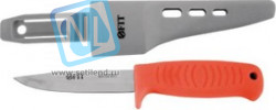 Нож FIT 10622 строительный нержав.сталь пластиковая ручка линейка на лезвии