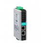 Преобразователь MGate MB3170-T 1-портовый преобразователь Modbus RTU/ASCII (RS-232/422/485) в Modbus TCP с расширенным диапазоном температур