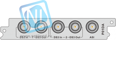 Модуль интерфейсов DS3 и ASI P01DA для DCP-3000MF