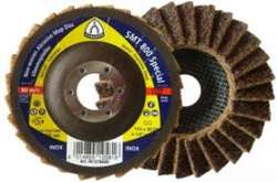 КЛТ KLINGSPOR SMT 800 SPECIAL 125 X 22 Coarse (278498) выпуклый, из неткан.мат., по нержав.