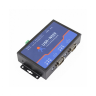 2-портовый конвертер интерфейсов RS232/RS422/RS485 в Ethernet TCP/IP, металл корпус