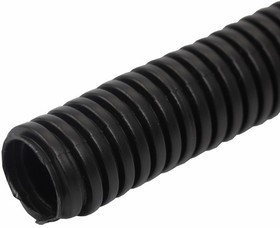 28-0025-6, Труба гофрированная из ПНД с зондом, черная ø25 мм, (бухта 50 м/уп.)