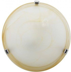 Н/П Св-к САХАРА/ВЕГА1 2хE27x60w корич стекл D30(ННБ 08-2х75-001)