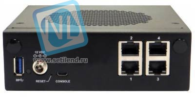 Мини-cервер Silicom, Intel Atom C3000-series, 2 cores, 4 GB, 32GB eMMC