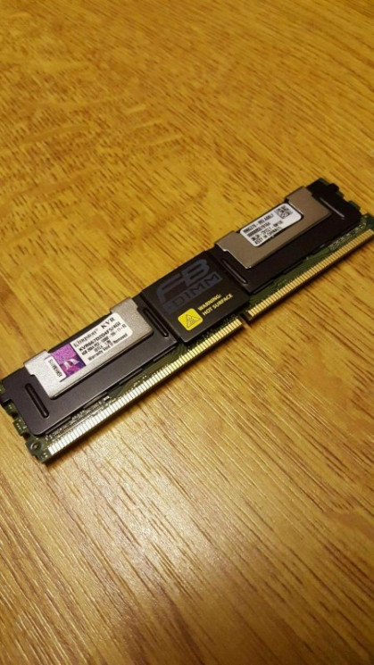 Модуль памяти Kingston KVR667D2D4F5/4GI DDRII FBD 4GB PC2-5300 667MHz-KVR667D2D4F5/4GI(NEW)