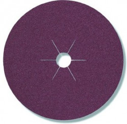 Круг шлиф. фибр. KLINGSPOR CS 561 125 P60 (11015) металл, древесина, отв.-звездочка