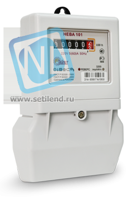 Счетчик "НЕВА" 101 1S0 5(60) однофазный, однотарифный