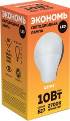 ECO-LED-GLS-E27-10W30, Лампа светодиодная 10Вт,220В