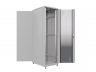 19" Напольный серверный шкаф NTSS ПРЕМИУМ 42U 800x1000 мм, передняя дверь стекло, задняя глухая металл, боковые стенки, регулируемые опоры, RAL 7035