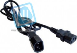 Кабель питания LANMASTER LAN-PPM-10A-2.0, IEC C13 - IEC C14, 2м