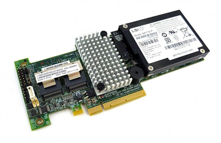 Контроллер IBM 81Y4577 ServeRAID M5100 M5200 Series Battery Flash-81Y4577(NEW)