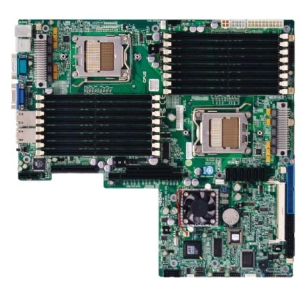 Материнская плата SuperMicro H8DMU+ MCP55 Pro, 2xS1207 (Socket F), 16xDDR2 DIMM, LAN: 2xGbLAN-H8DMU+(NEW)