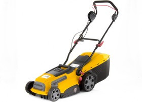 96606, Газонокосилка электрическая GC-1500, 1500 Вт, шир. 36 см, 6 уров., пласт. травосб. 40 л.