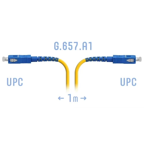 Патчкорд оптический SC/UPC SM G.657.A1 1 метр