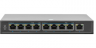 PoE коммутатор неуправляемый PUS-CS08L-115M, 8x10/100BASE-TX 802.3af&amp;at + 1xGb Combo + 1x1000BASE-X, c изол. портов, PoE бюджет 115Вт, до 30Вт на порт