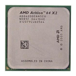 Процессор AMD AMN4200IAT5CU Athlon 64 X2 4200+ Mobile 2200Mhz (2x1024/1000/1,2v) 62W DC sAM2-AMN4200IAT5CU(NEW)
