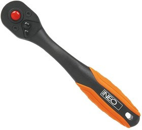 08-514, Ключ трещоточный, изогнутый 1/4", 150 мм