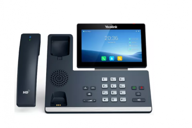 SIP-T58W Pro, Цветной сенсорный экран, Android, WiFi, Bluetooth трубка, GigE, без CAM50, без БП