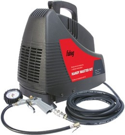 Компрессор FUBAG HANDY MASTER KIT + 5 предметов, поршневой безмасляный, 1100 Вт, 180л/мин, 8бар