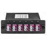 Кассета распределительная MPO/UPC на 12 LC/UPC портов, MM (OM4)
