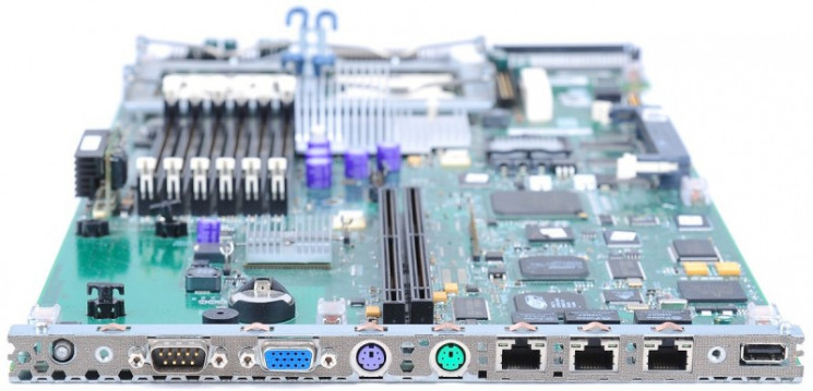 Материнская плата HP 382133-001 iE7520 Dual s604 6DDRII UW320SCSI U100 2PCI-X Video E-ATX 800Mhzfor DL380G4-382133-001(NEW)