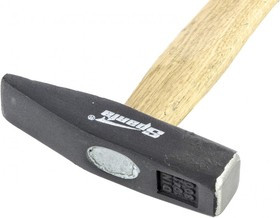 102065, Молоток слесарный, 300 г, квадратный боек, деревянная рукоятка