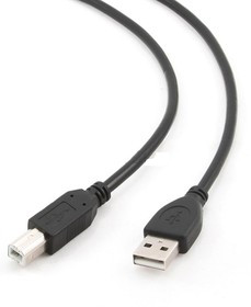 PL1304, Кабель мультимедийный USB2.0 A вилка-USB B вилка, 1.5м