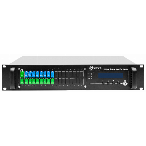 Оптический усилитель VERMAX для сетей КТВ, 2 входа, 16*22dBm выходов, PON фильтр
