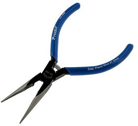 8PK-906 Pro'sKit Длинногубцы-кусачки (струна до 1.2мм, 140мм)