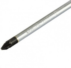 11877, Отвертка, PZ1 х 80 мм, CrV, 2-х компонентная рукоятка