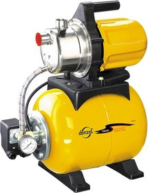 97210, Насосная станция PS800X, 800 Вт, 3200 л/ч, ресивер 24 л, подъем 38 м, нержавейка