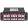 Кассета распределительная MPO/UPC на 24LC/UPC портов, MM (OM4)