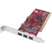 Контроллер Adaptec AFW-8300 KIT PCI64-to-FireWire, 3-port, 2*800Mbps+1*400Mbps, TI chipset, brackets: normal+LP-AFW-8300 KIT(NEW)